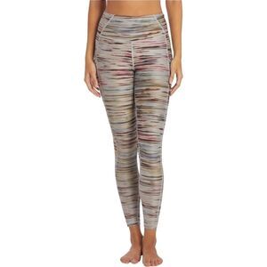 PrAna Electa Leggings II Multi Striations tights size Large
